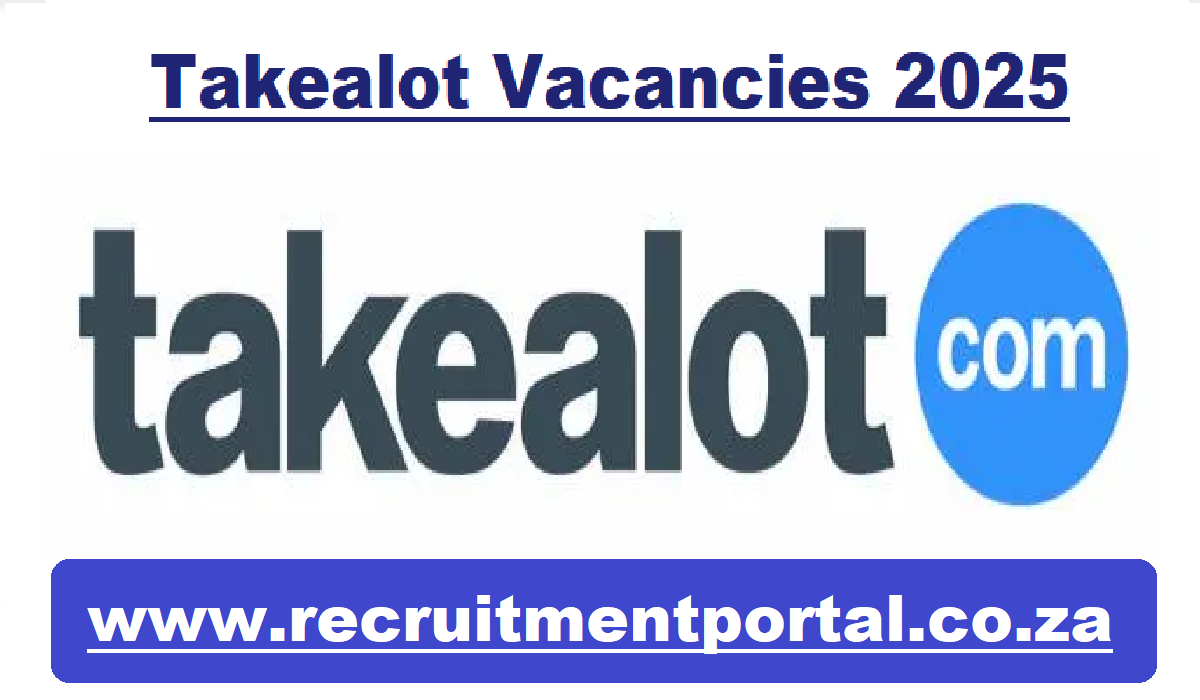 Takealot Vacancies 2025