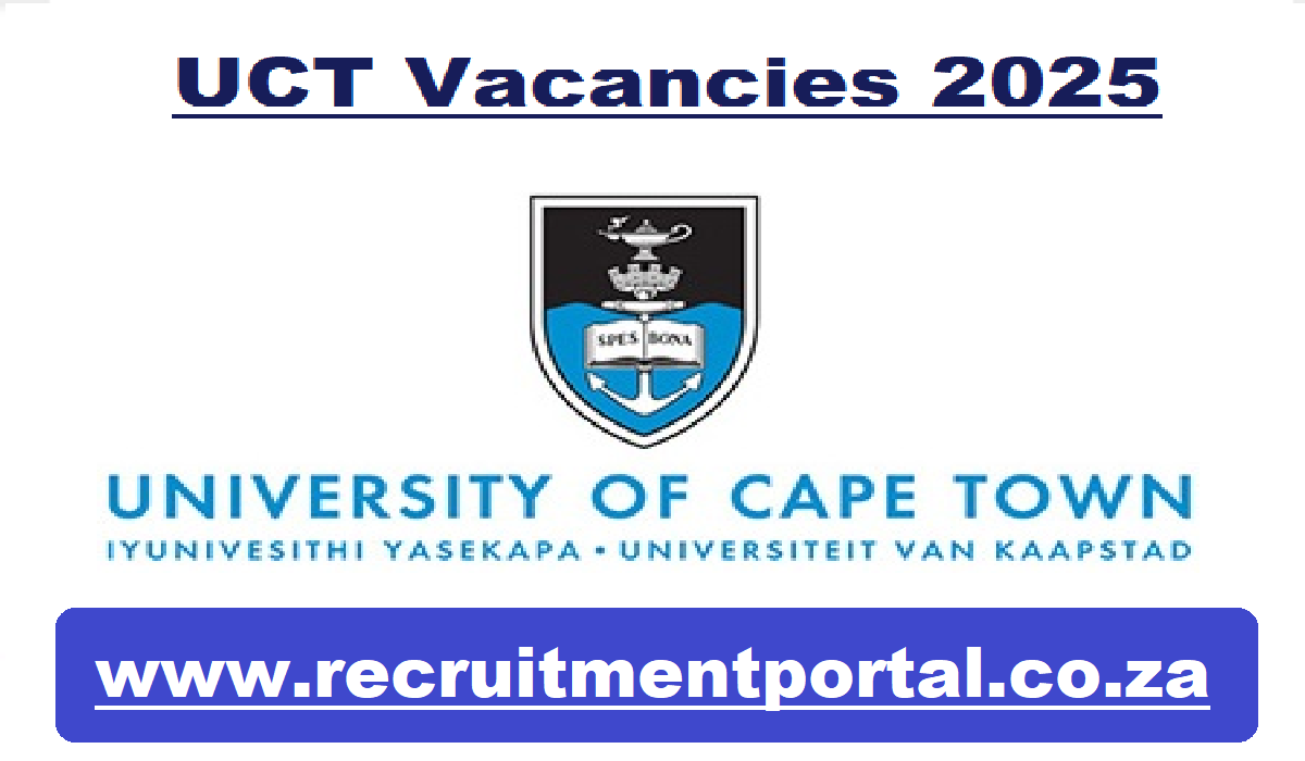 UCT Vacancies 2025