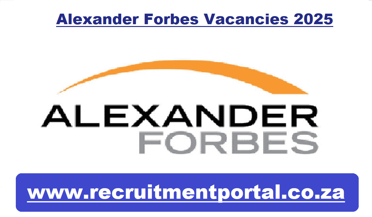 Alexander Forbes Vacancies 2025