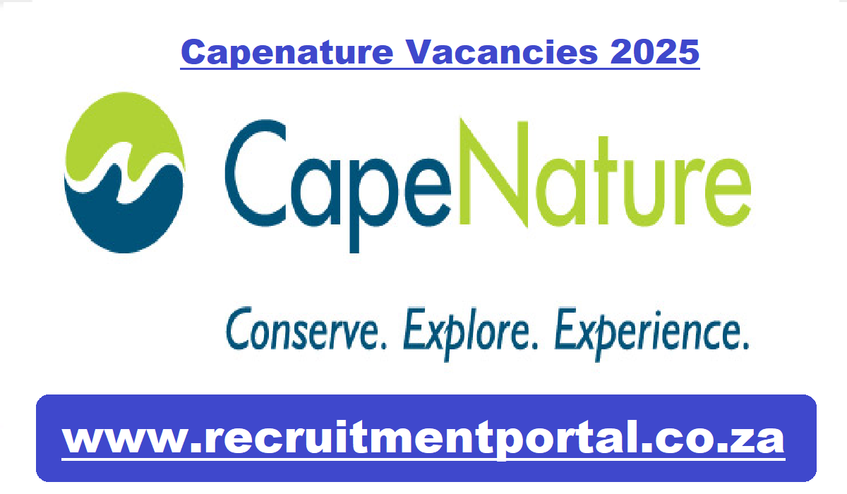 Capenature Vacancies 2025