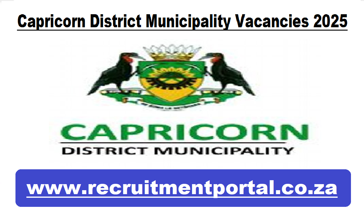 Capricorn District Municipality Vacancies 2025