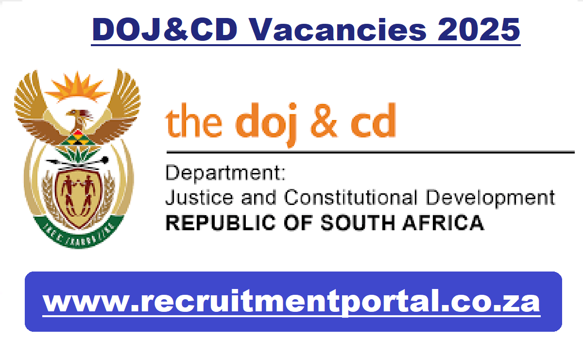 DOJ&CD Vacancies 2025