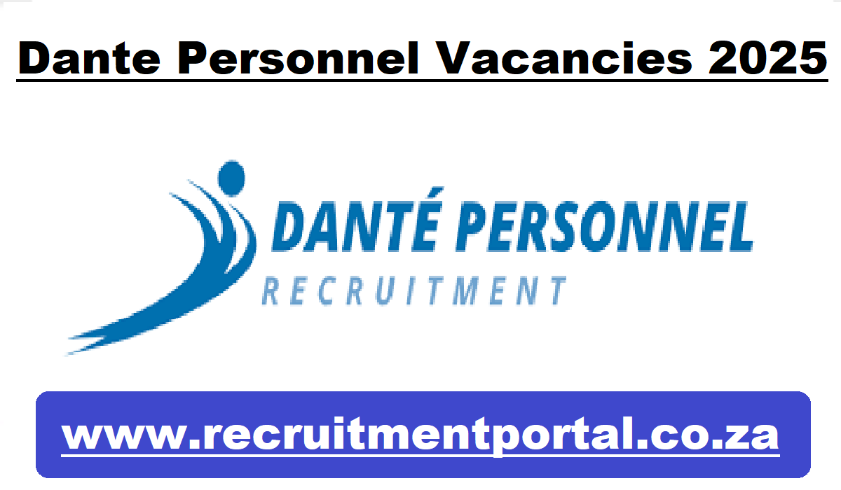 Dante Personnel Vacancies 2025