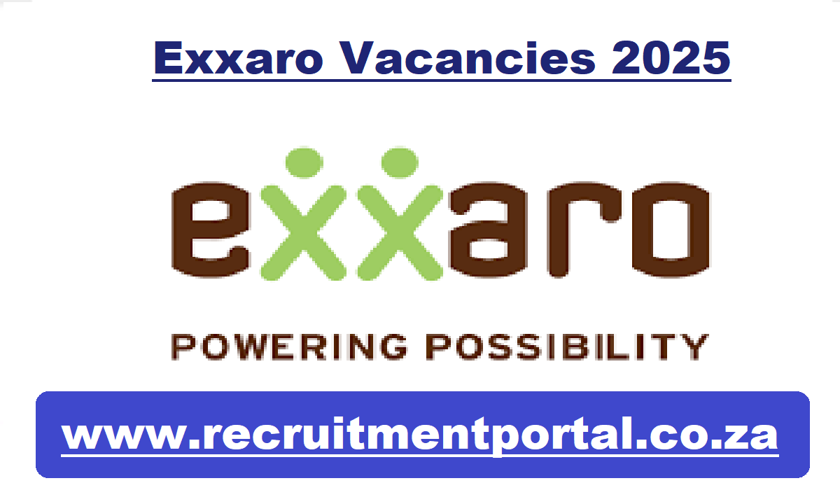 Exxaro Vacancies 2025