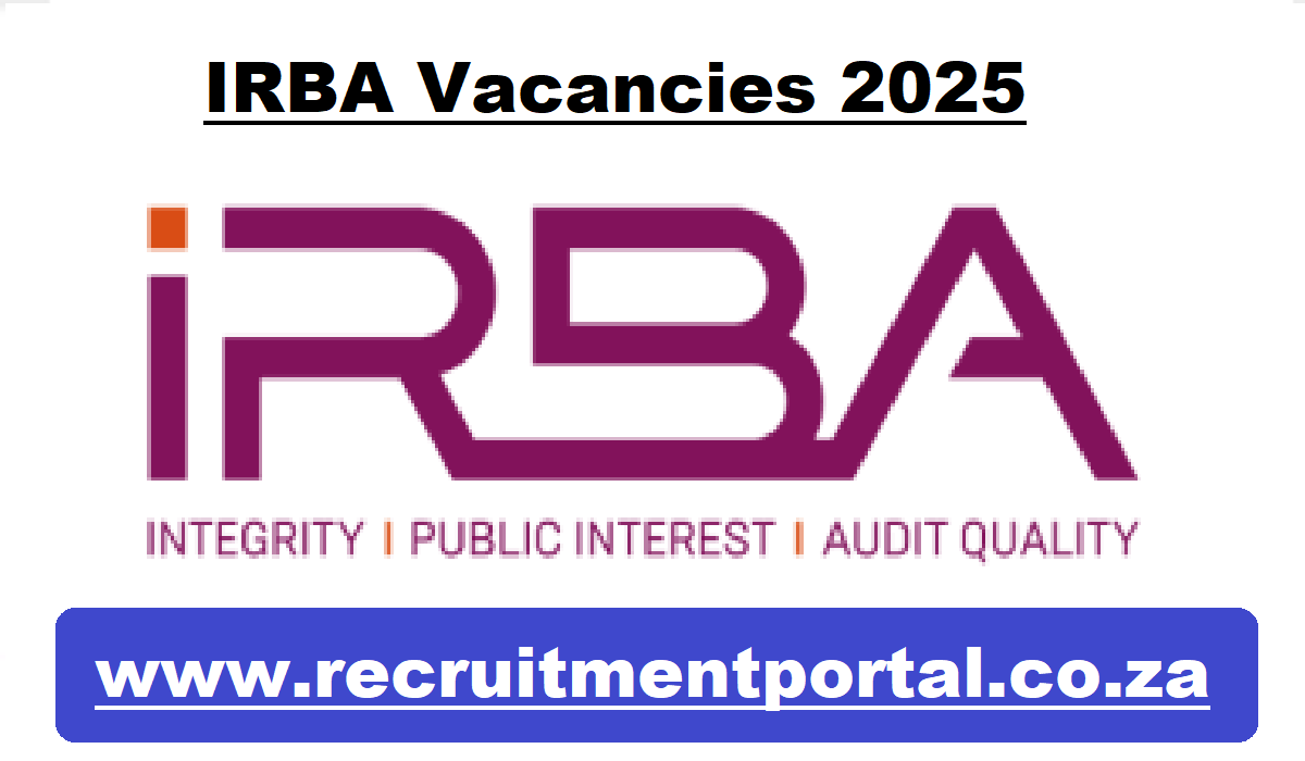 IRBA Vacancies 2025