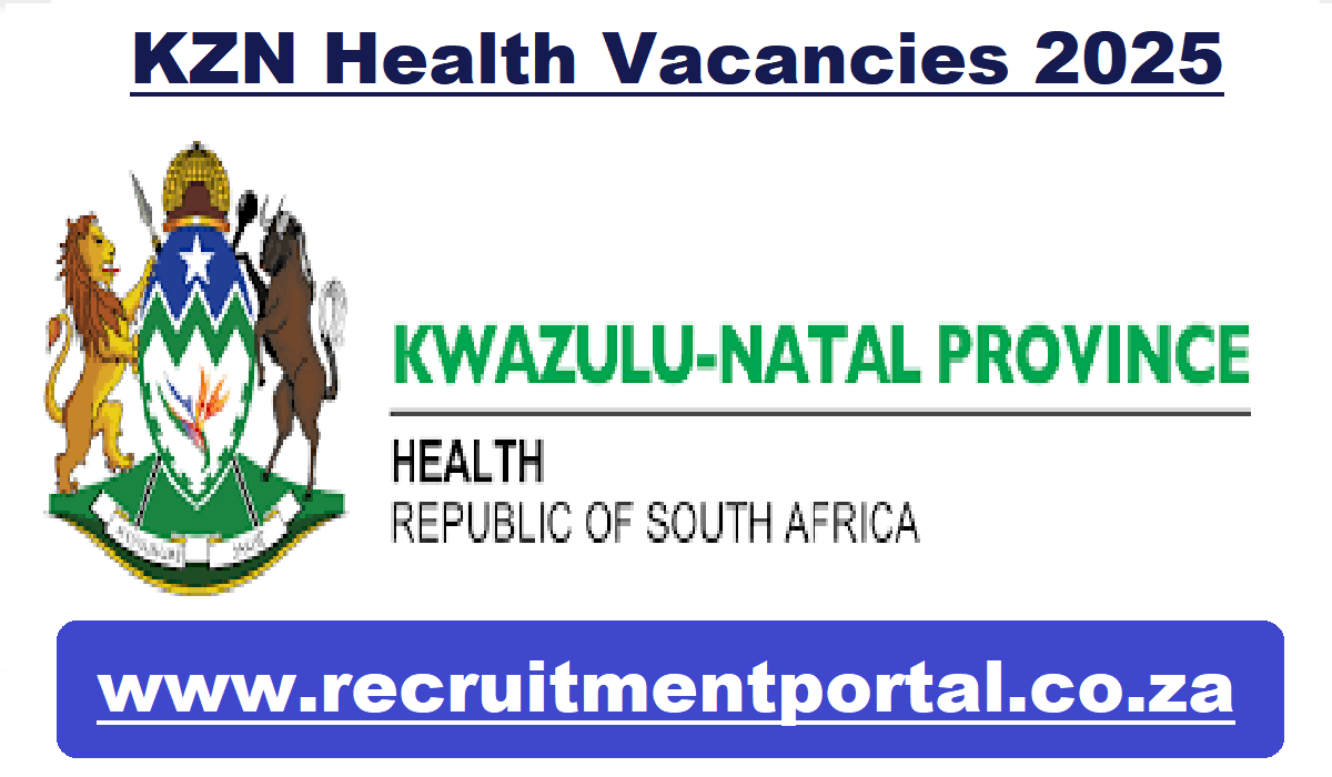 KZN Health Vacancies 2025