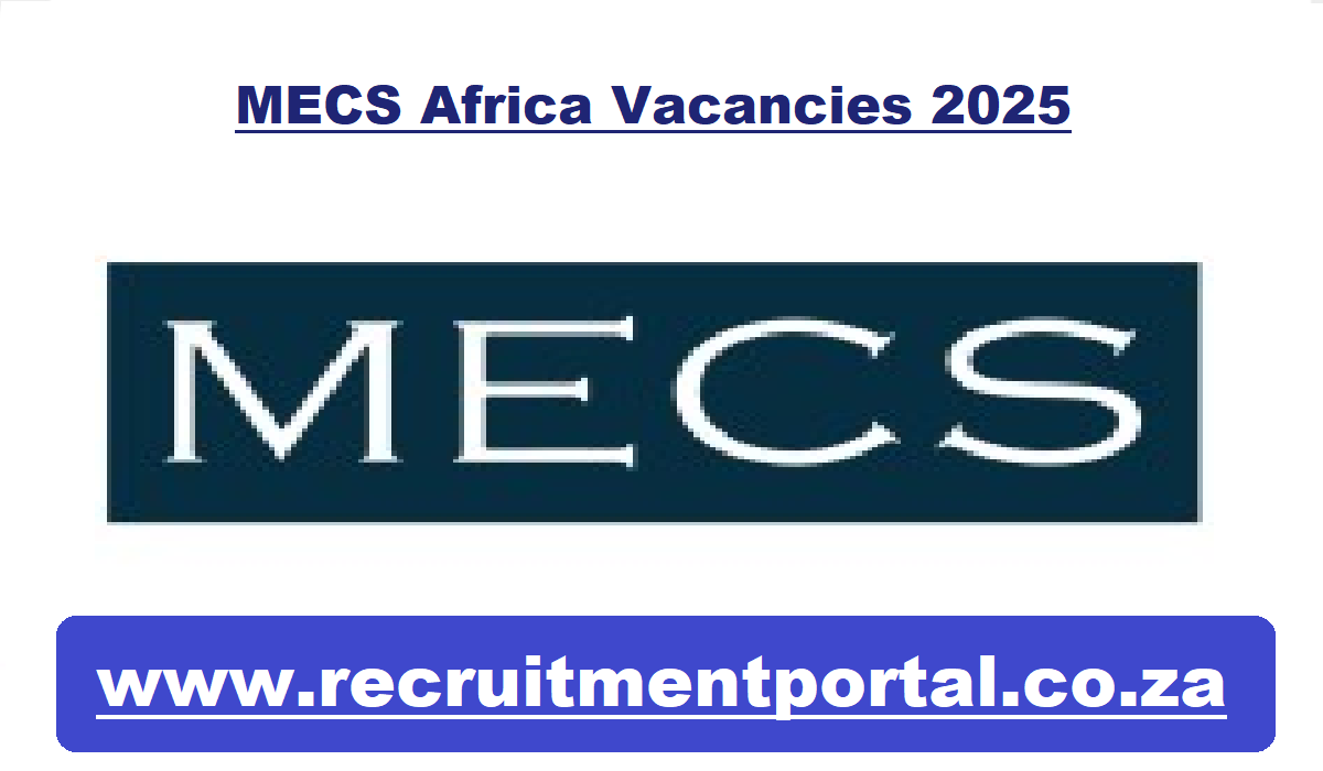 MECS Africa Vacancies 2025