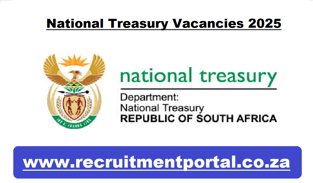 National Treasury Vacancies 2025