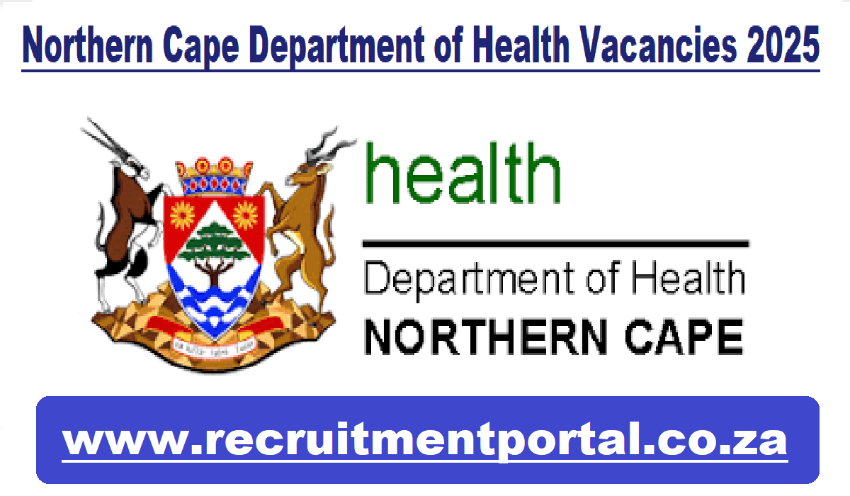 Northern Cape Department of Health Vacancies 2025