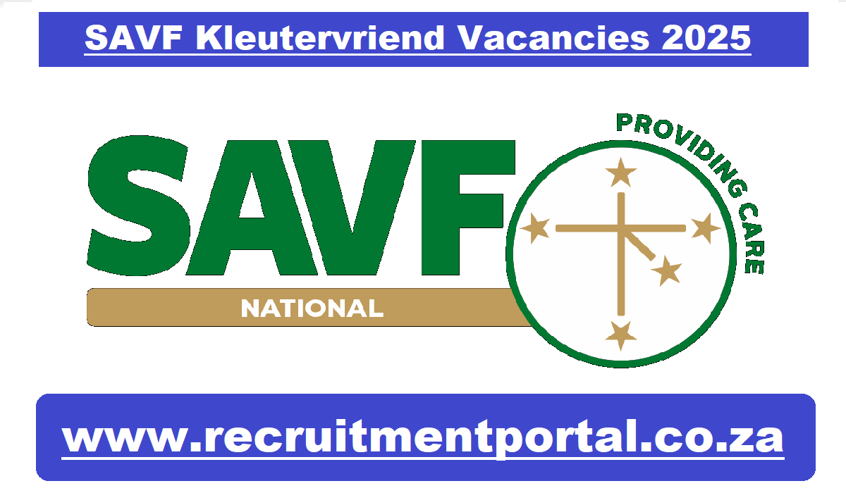 SAVF Kleutervriend Vacancies 2025