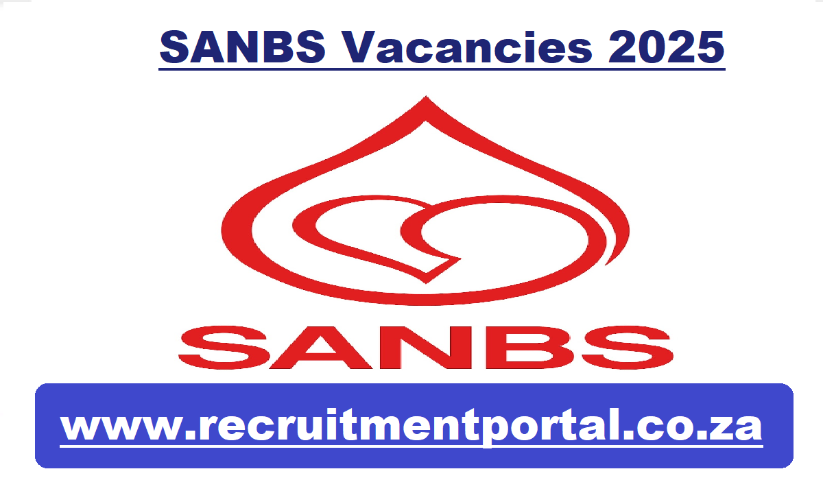 SANBS Vacancies 2025