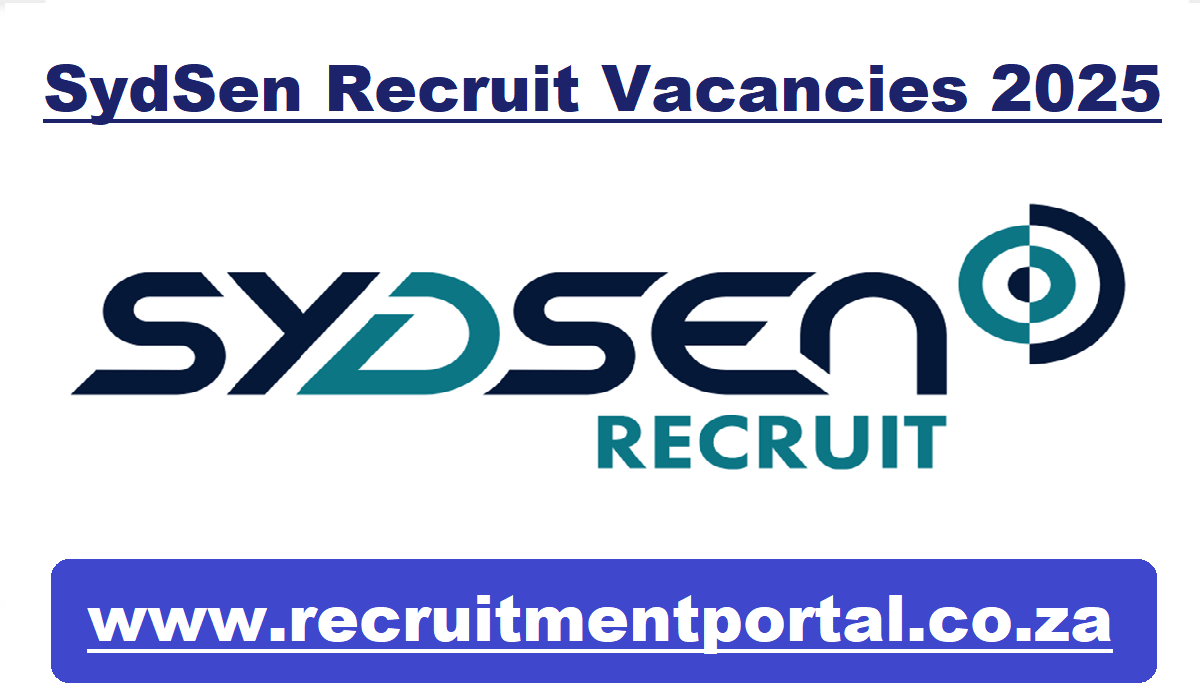 SydSen Recruit Vacancies 2025